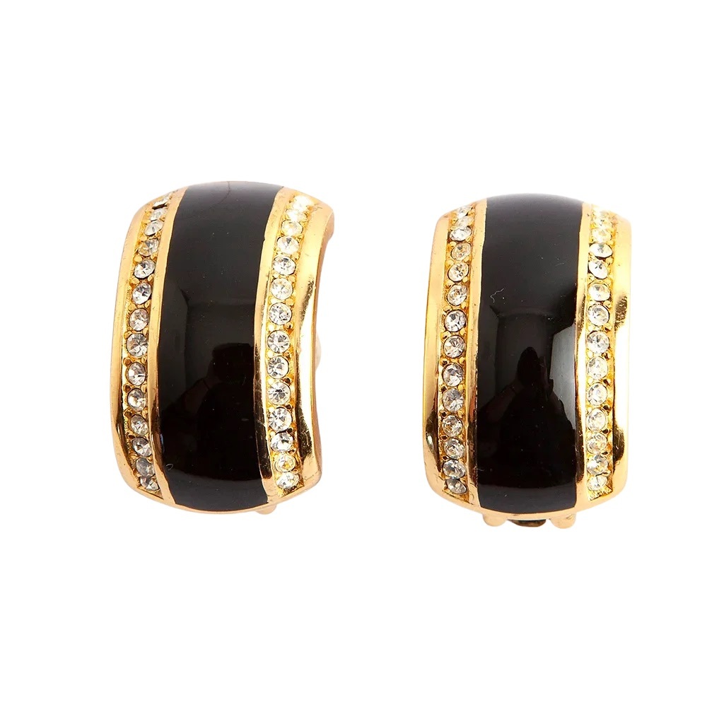 Vintage CHRISTIAN DIOR Earrings - excellent condition - Picture 1 of 2